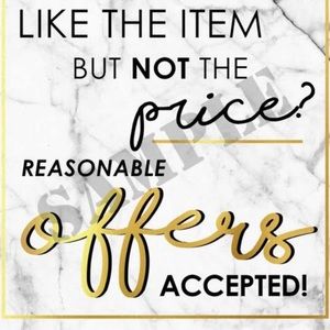 Make me an offer on anything in my closet! BUNDLE & SAVE!